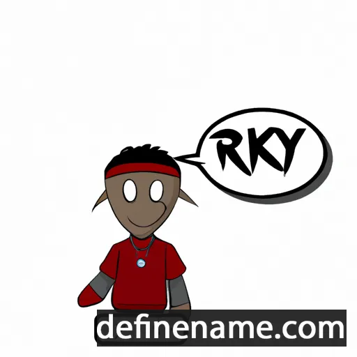 Rykky cartoon