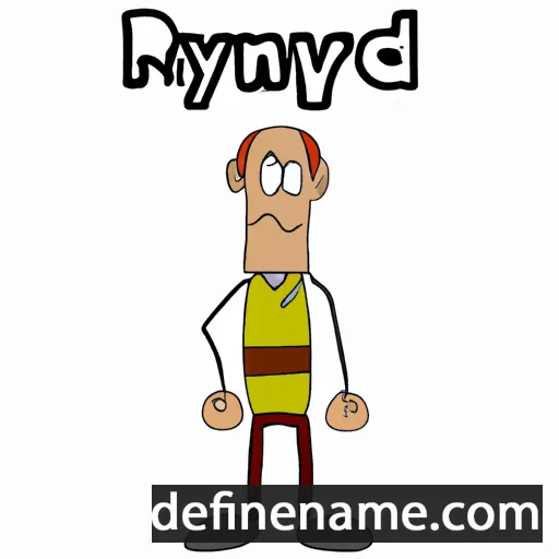 cartoon of the name Rylund