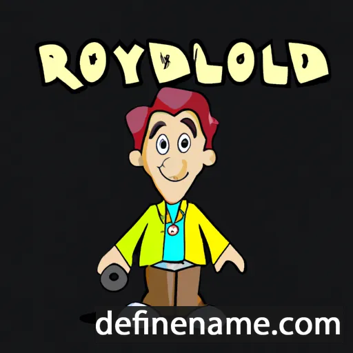 cartoon of the name Rynold