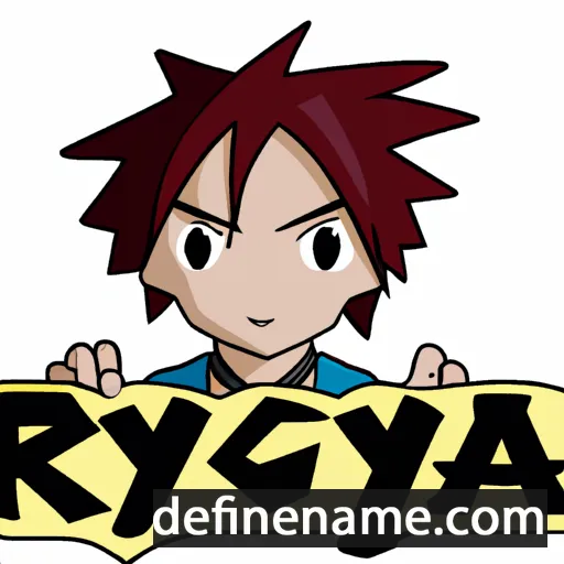 Ryoga cartoon