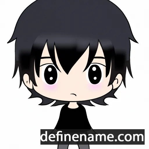 cartoon of the name Ryoichiro