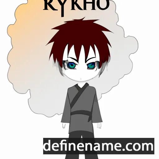 cartoon of the name Ryuhiko