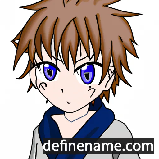 cartoon of the name Ryutarou