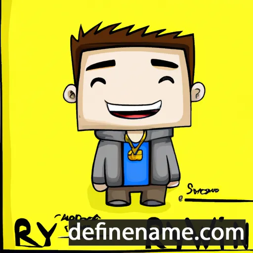 cartoon of the name Rywin