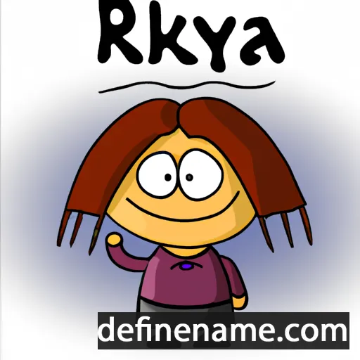 cartoon of the name Rywka