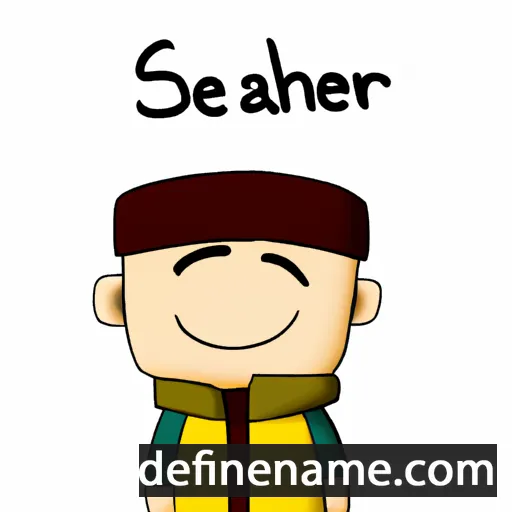 cartoon of the name Säher