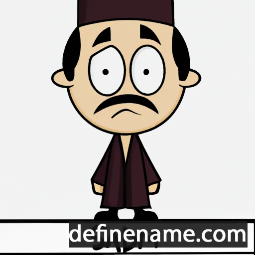 cartoon of the name Sadim