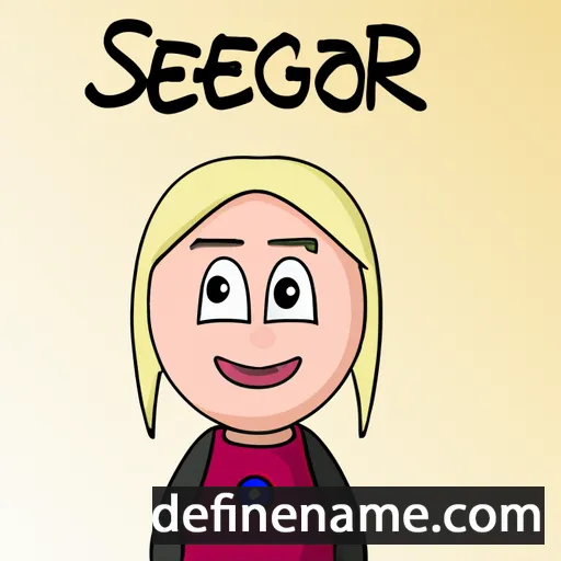 Sæbjørg cartoon