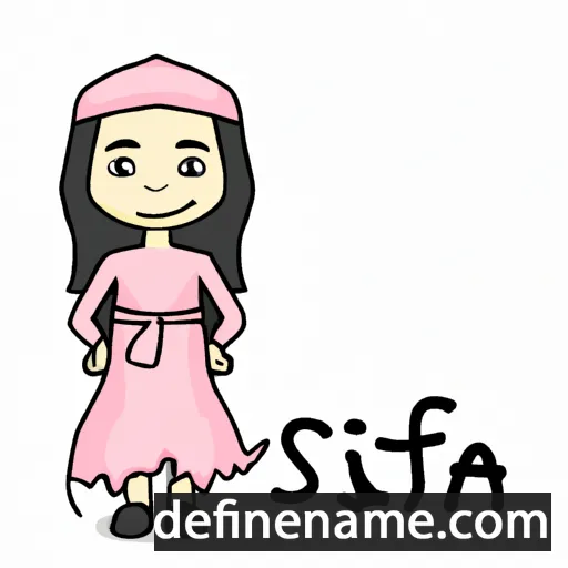 Safija cartoon