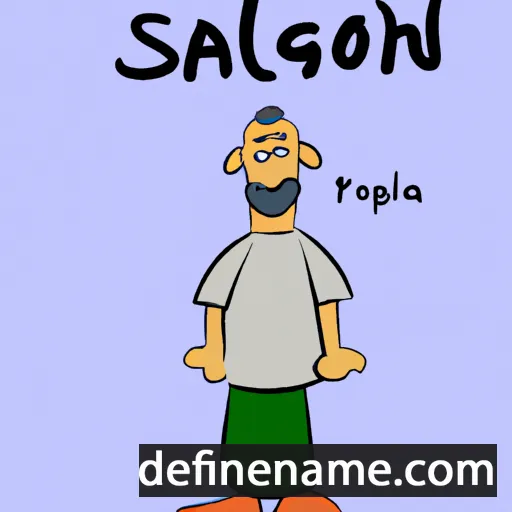 cartoon of the name Safogul