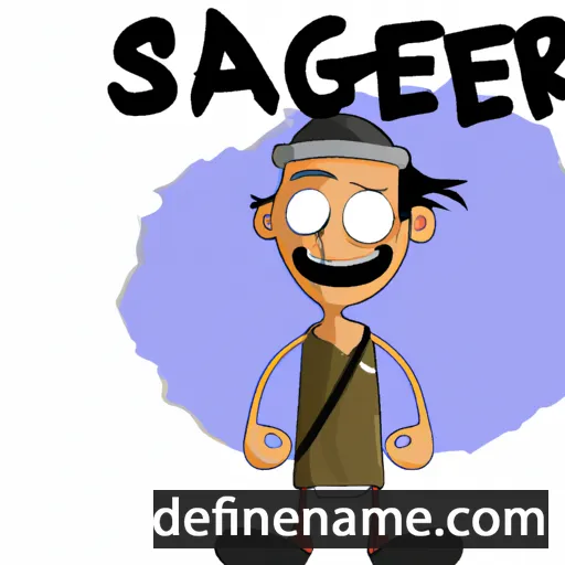 Sagheer cartoon