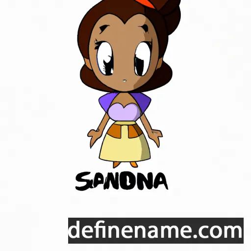 Sahondra cartoon