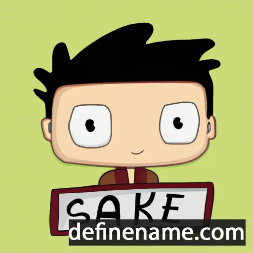 cartoon of the name Sai-kee