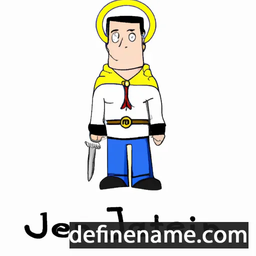 Saint-jean cartoon