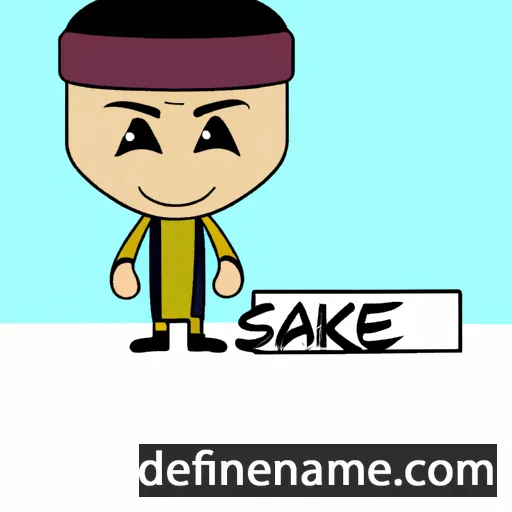 Sakie cartoon