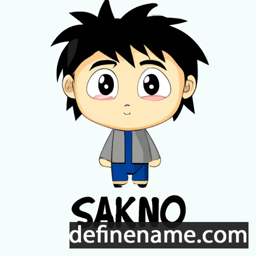 Sakino cartoon