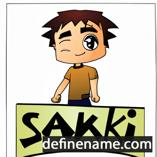 Sakinu cartoon