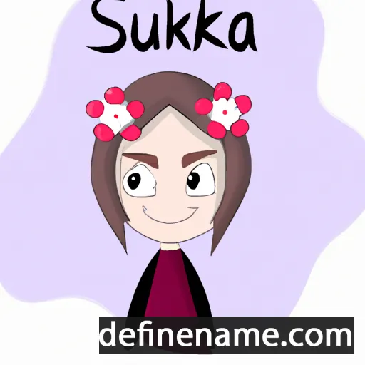 cartoon of the name Sakula