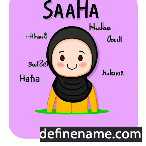 Salihah cartoon