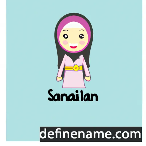 Saljannah cartoon