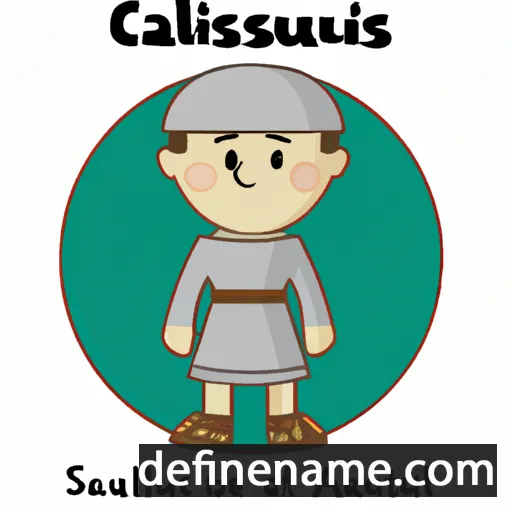 cartoon of the name Sallustianus