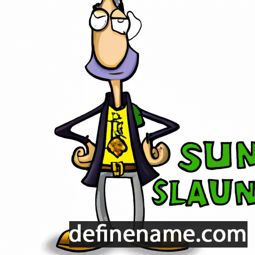 cartoon of the name Sallustien