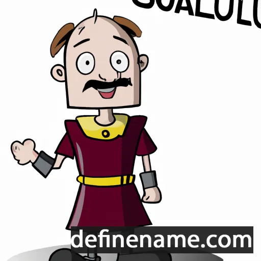 cartoon of the name Sallustio