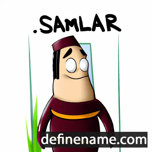 Salmar cartoon