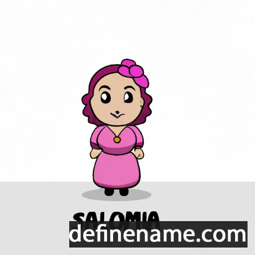 Saloma cartoon