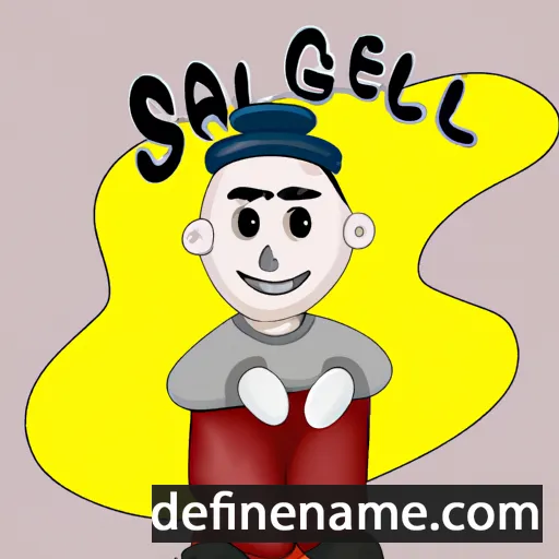 cartoon of the name Salseng