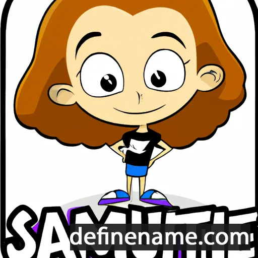 cartoon of the name Samanthuel