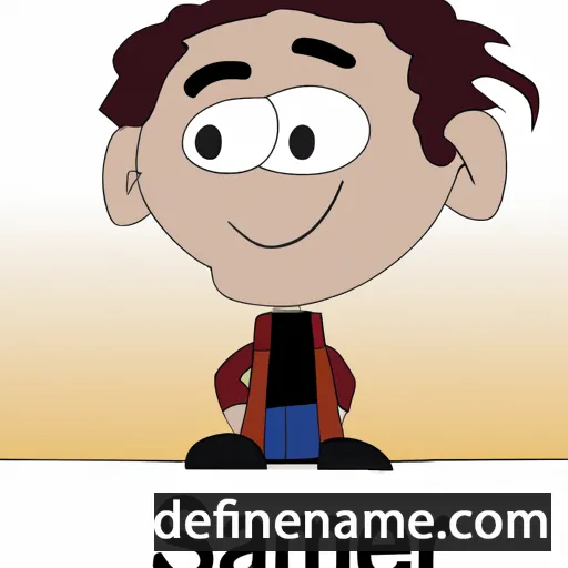 cartoon of the name Samer