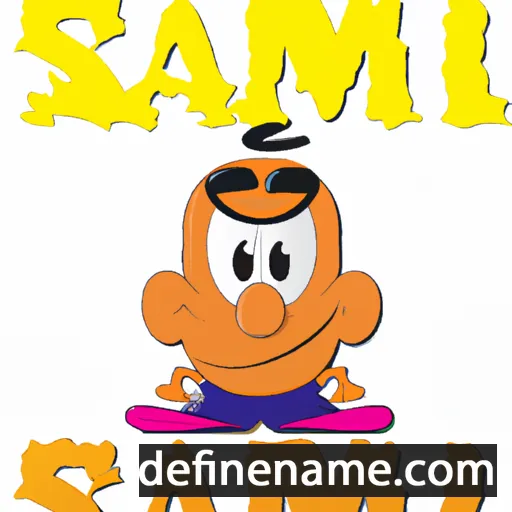 cartoon of the name Samili