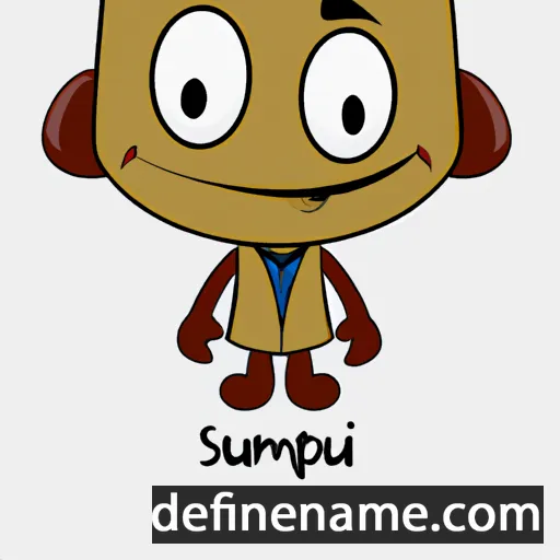 cartoon of the name Sampieru