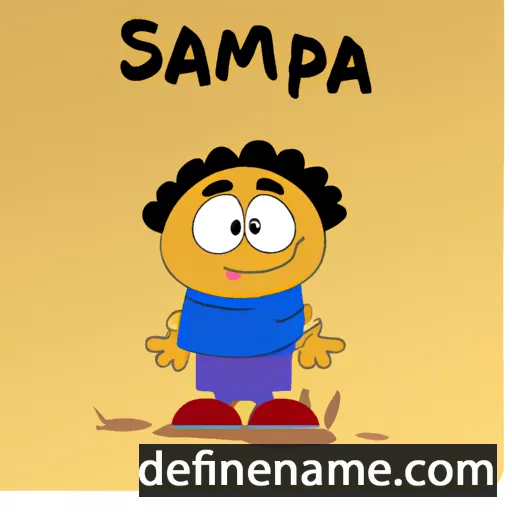 cartoon of the name Sampsa