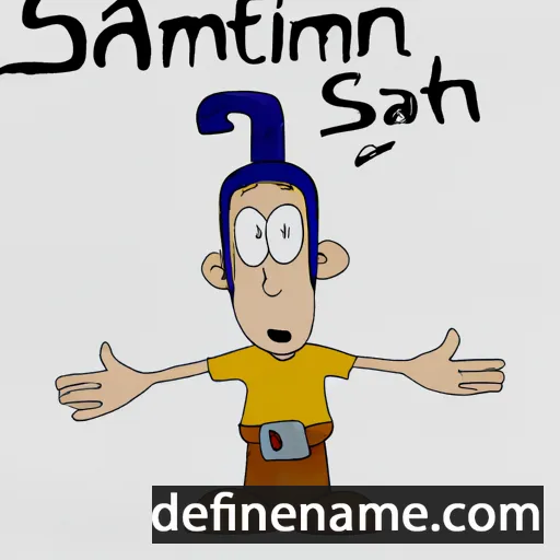 Samthann cartoon