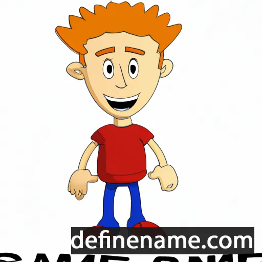 cartoon of the name Samuell