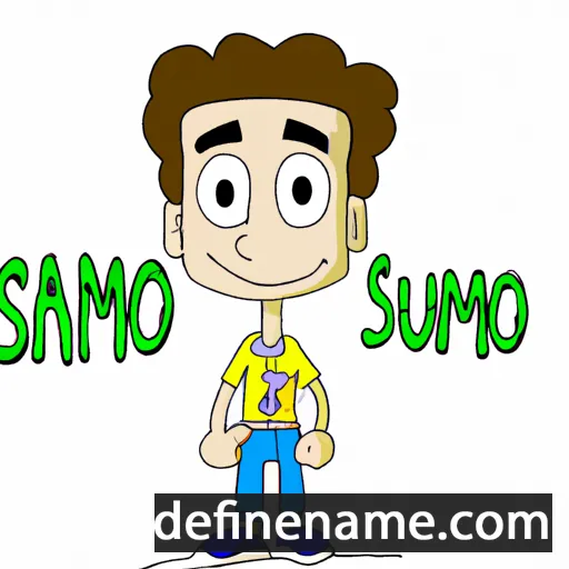 cartoon of the name Samuilo