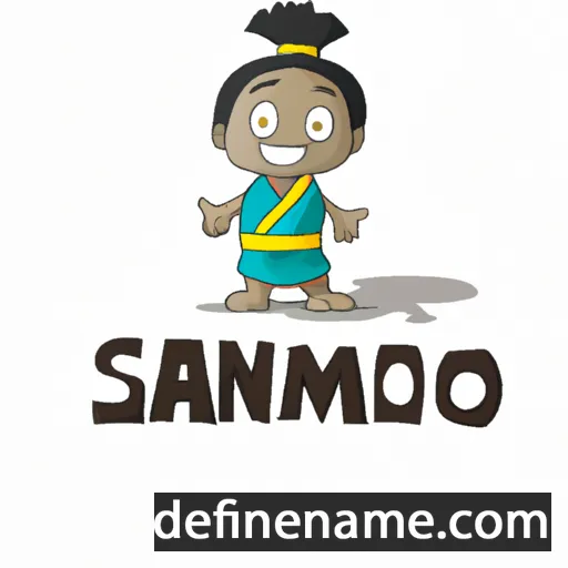 cartoon of the name Samunao