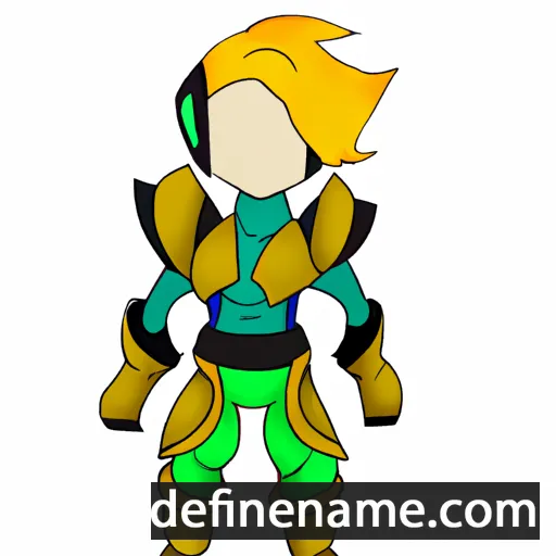 cartoon of the name Samus