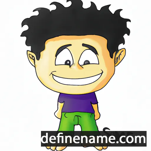 cartoon of the name Samuyel