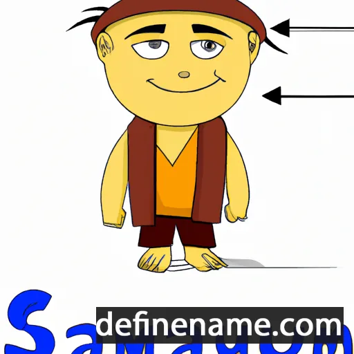 cartoon of the name Samuyӑl