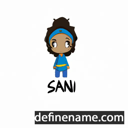 Sanai cartoon