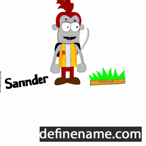 Sandaramet cartoon