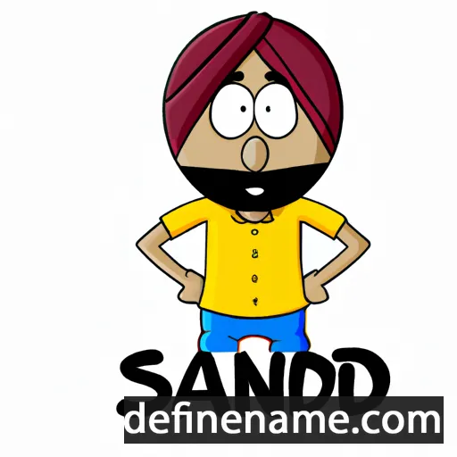 Sandhu cartoon