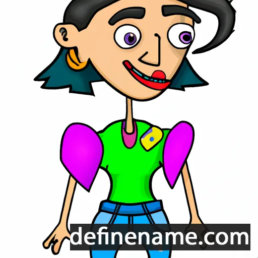 cartoon of the name Sandrin