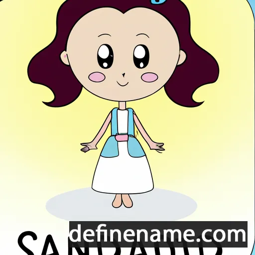 Sandrina cartoon