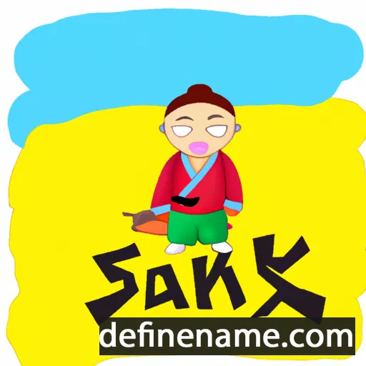 Sang-sik cartoon