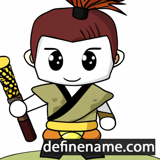 cartoon of the name Sanosuke