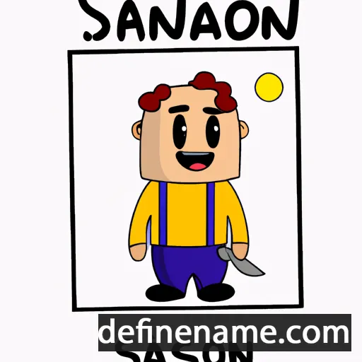 Sansón cartoon